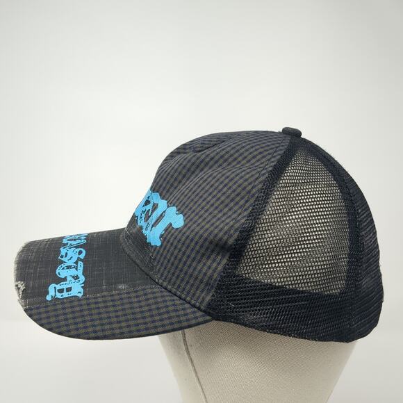 Roar Synasty Snapback Trucker Hat Multi One Size Adjustable Distressed Mesh Back - Picture 3 of 9